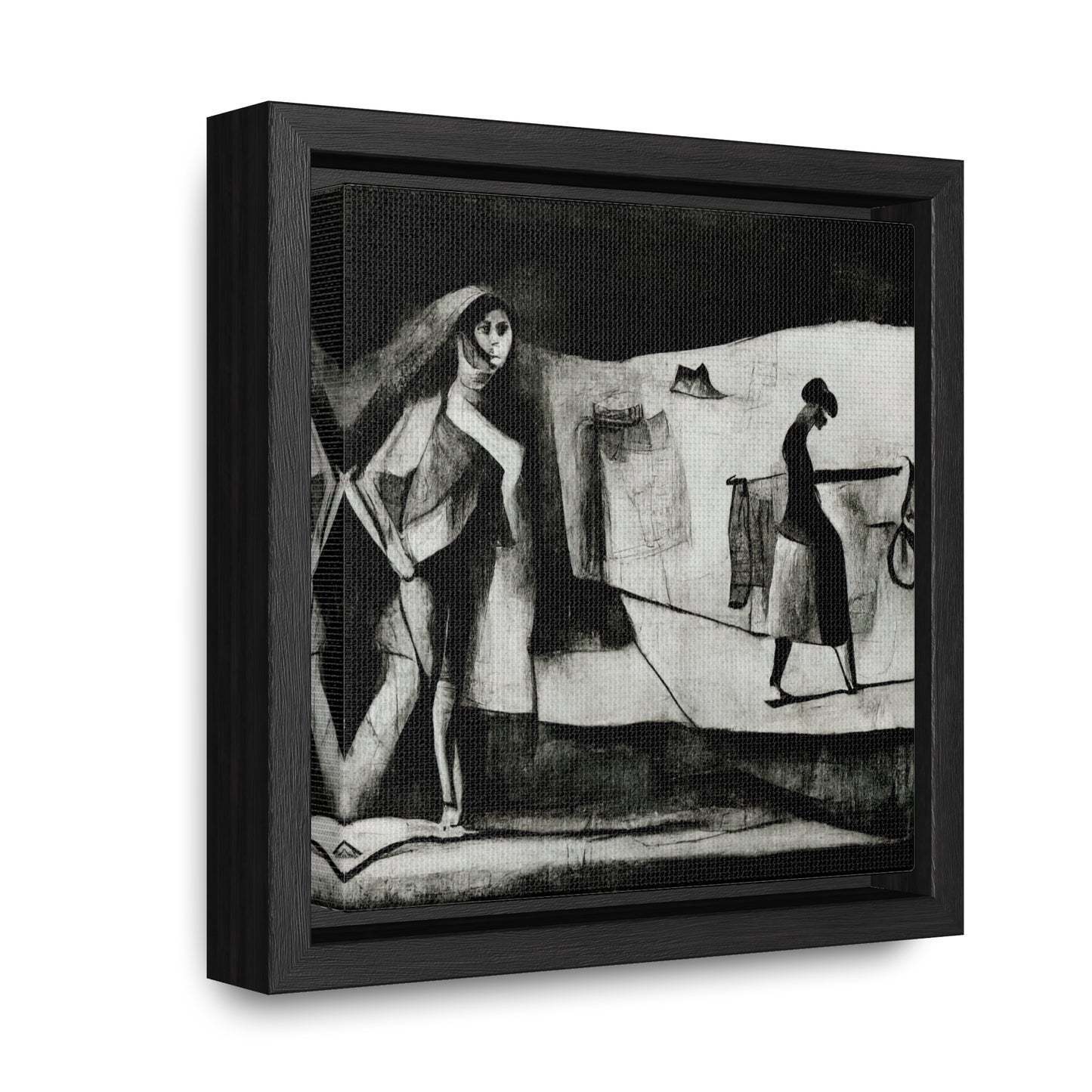 Domestic Memories 40, Valentinii, Gallery Canvas Wraps, Square Frame