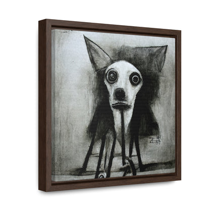 Dogs and Puppies 22, Valentinii, Gallery Canvas Wraps, Square Frame