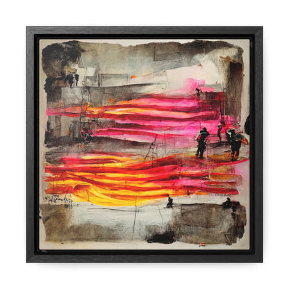 Land of the Sun 6, Valentinii, Gallery Canvas Wraps, Square Frame