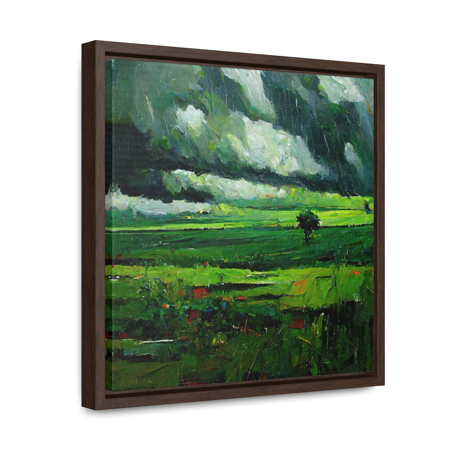 To the Rainy Land 6, Valentinii, Gallery Canvas Wraps, Square Frame