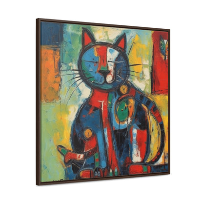 Cat 67, Gallery Canvas Wraps, Square Frame