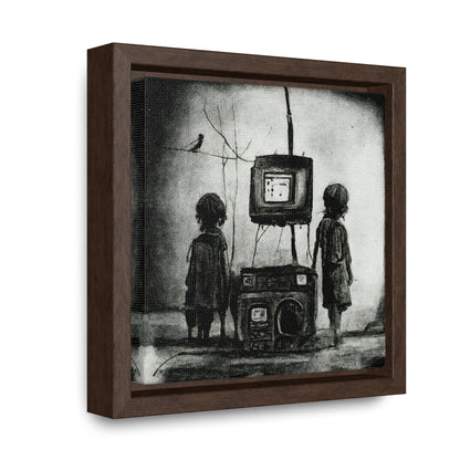 Childhood Wave 8, Valentinii, Gallery Canvas Wraps, Square Frame