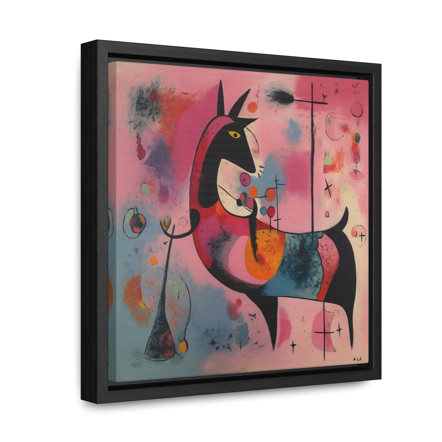 The Dreams of the Child 14, Gallery Canvas Wraps, Square Frame