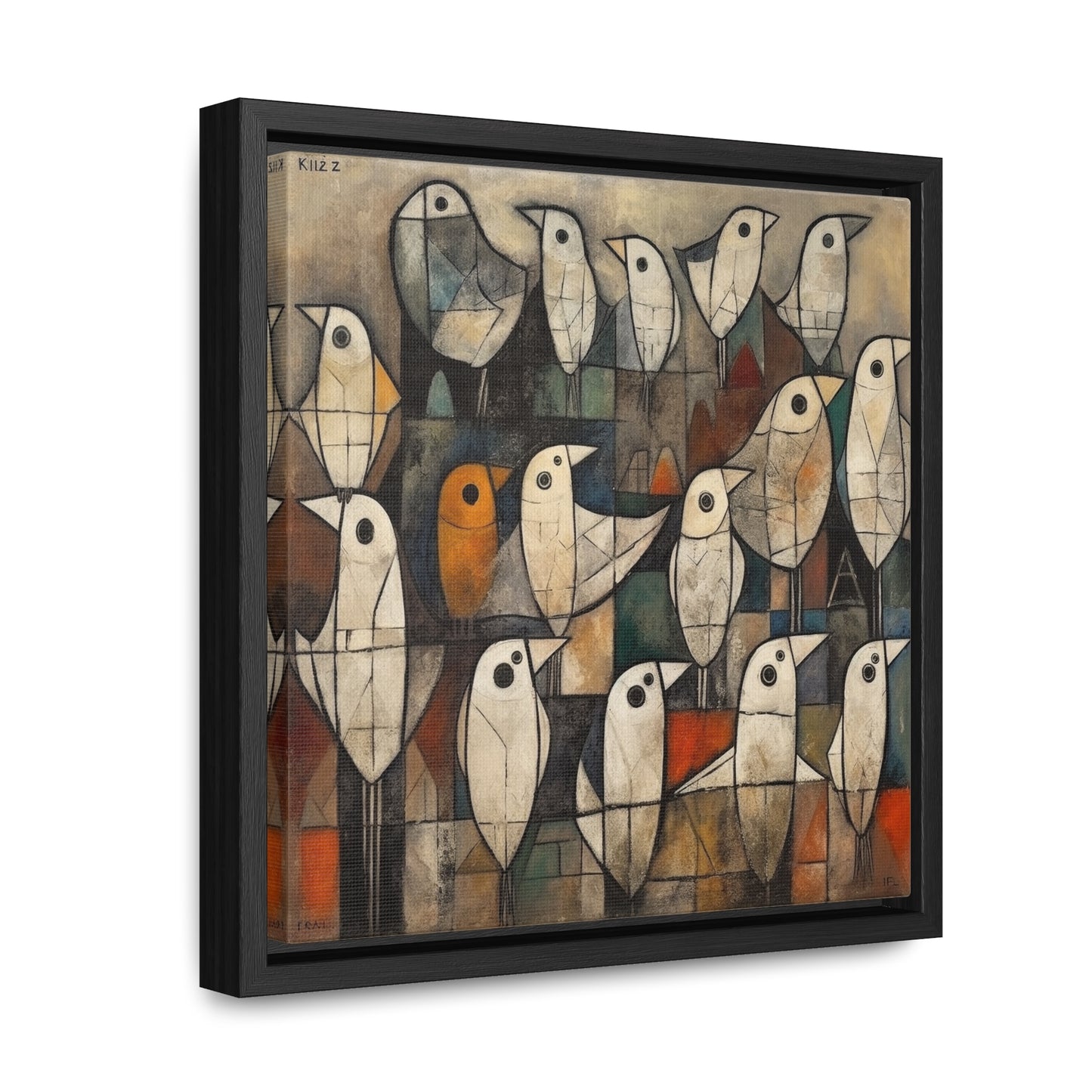 Bird 31, Gallery Canvas Wraps, Square Frame