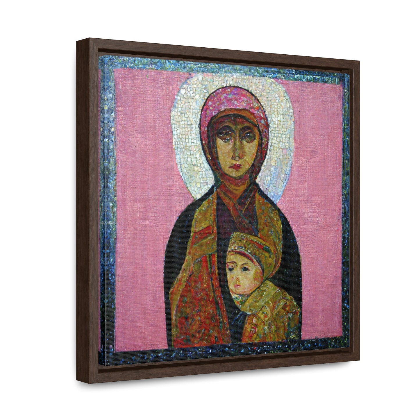 Mary and the Child 18, Valentinii, Gallery Canvas Wraps, Square Frame