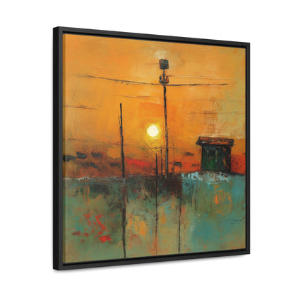 Land of the Sun 49, Valentinii, Gallery Canvas Wraps, Square Frame