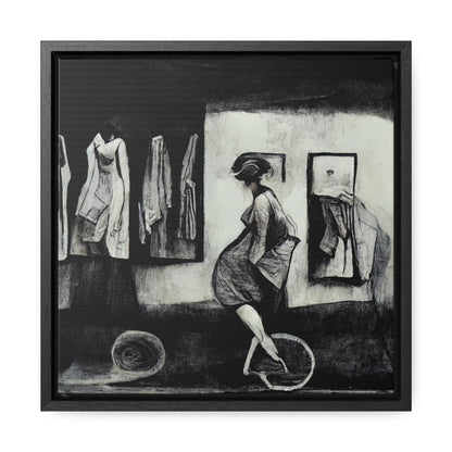 Domestic Memories 43, Valentinii, Gallery Canvas Wraps, Square Frame