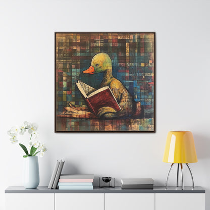 Duck 4, Gallery Canvas Wraps, Square Frame