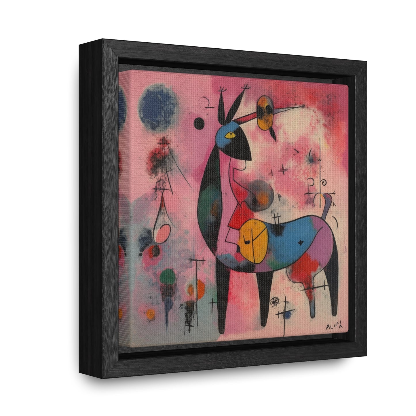 The Dreams of the Child 25, Gallery Canvas Wraps, Square Frame