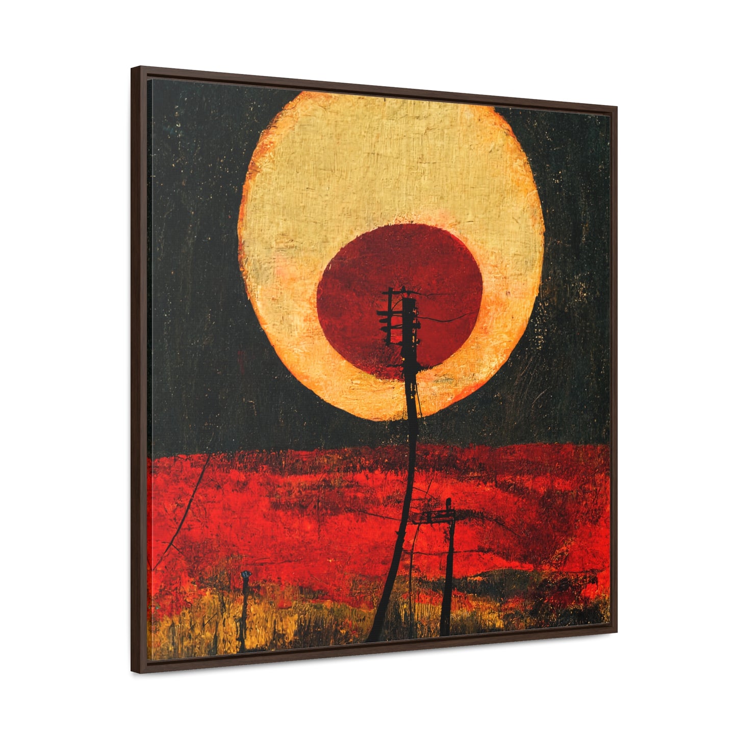 Land of the Sun 27, Valentinii, Gallery Canvas Wraps, Square Frame