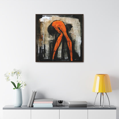 Feet and Drama 9, Valentinii, Gallery Canvas Wraps, Square Frame