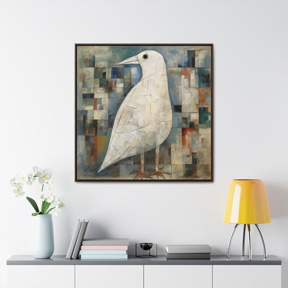 Bird 6, Gallery Canvas Wraps, Square Frame