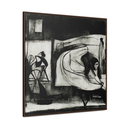 Domestic Memories 22, Valentinii, Gallery Canvas Wraps, Square Frame