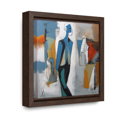 Sad Man 28, Valentinii, Gallery Canvas Wraps, Square Frame