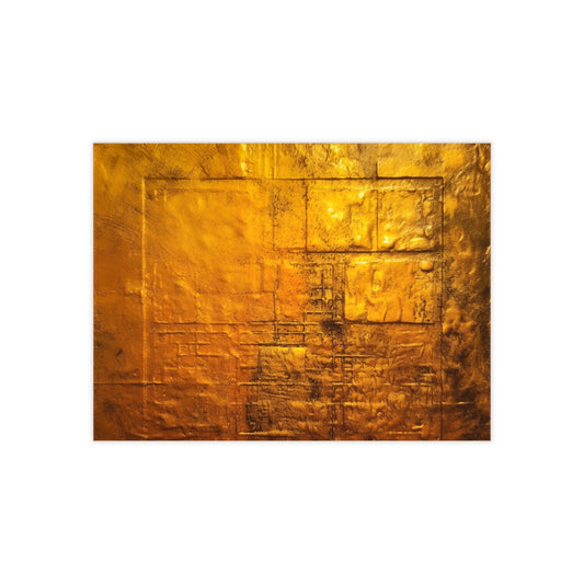 Gold 6, Ceramic Photo Tile