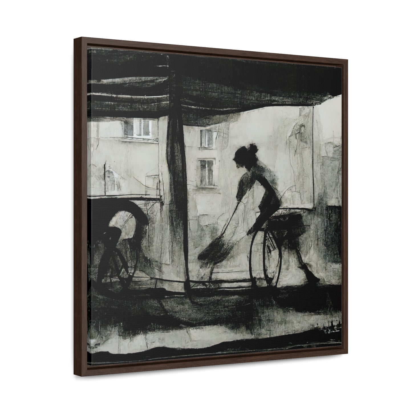 Domestic Memories 18, Valentinii, Gallery Canvas Wraps, Square Frame
