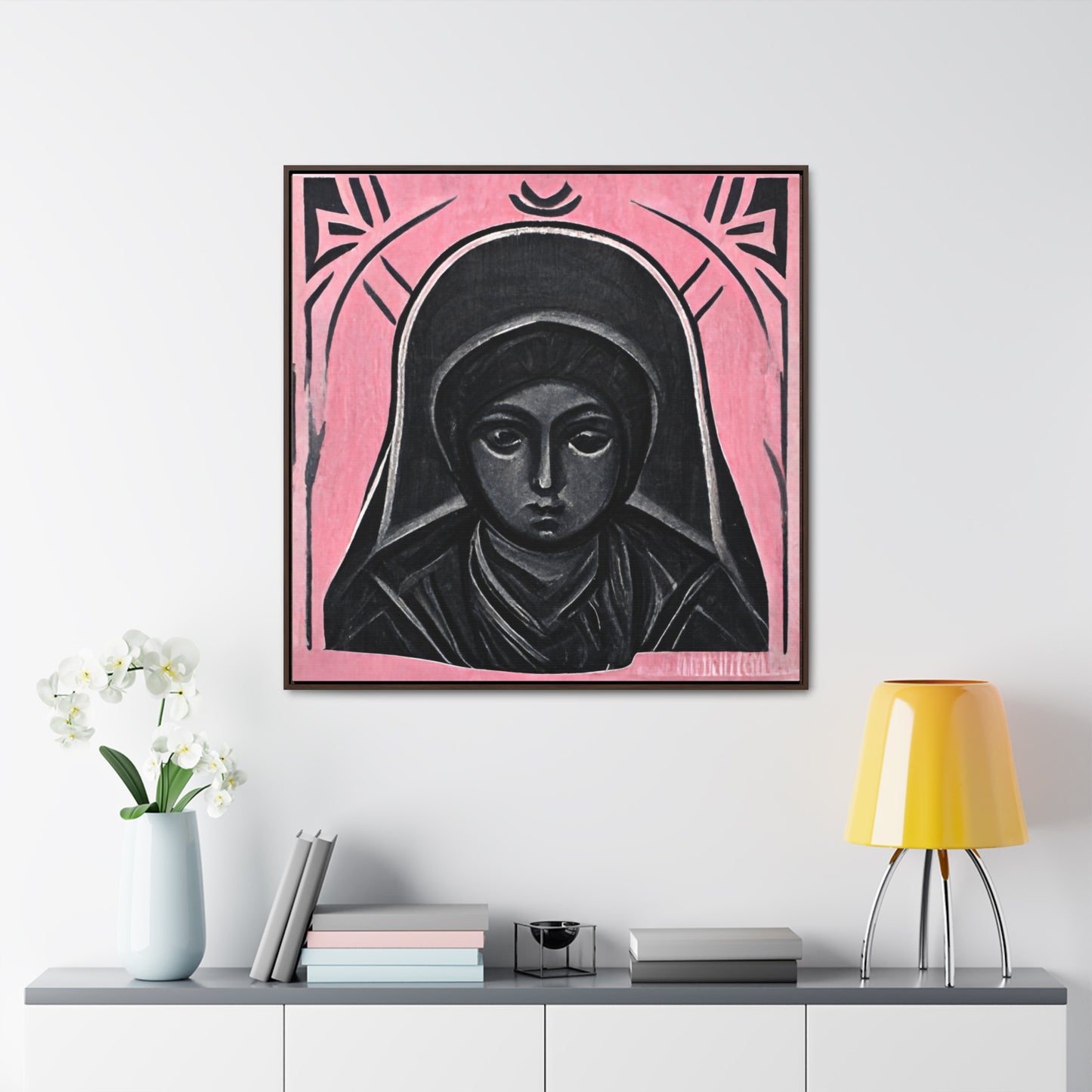 Mary, Valentinii, Gallery Canvas Wraps, Square Frame