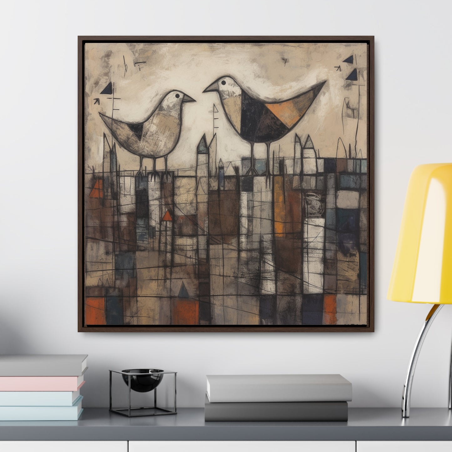 Bird 26, Gallery Canvas Wraps, Square Frame