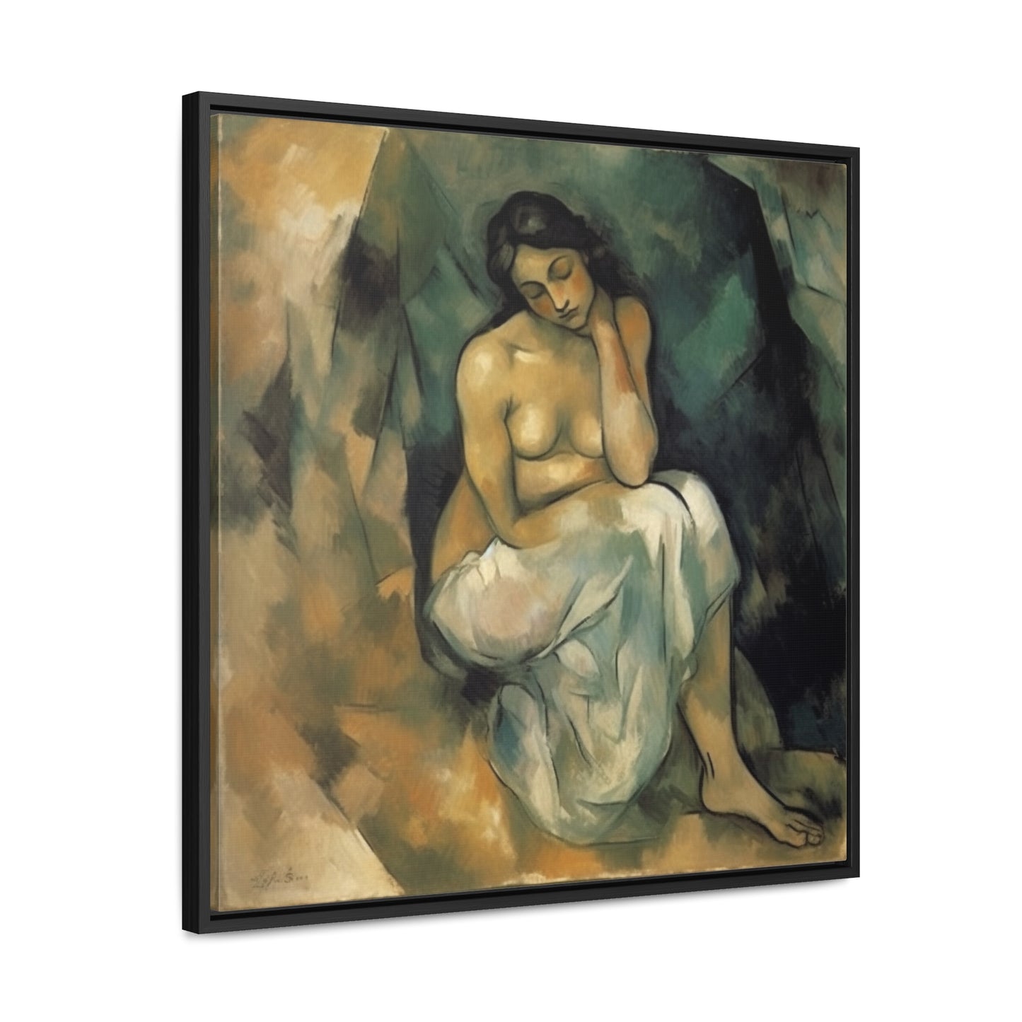 Women 5, Valentinii, Gallery Canvas Wraps, Square Frame