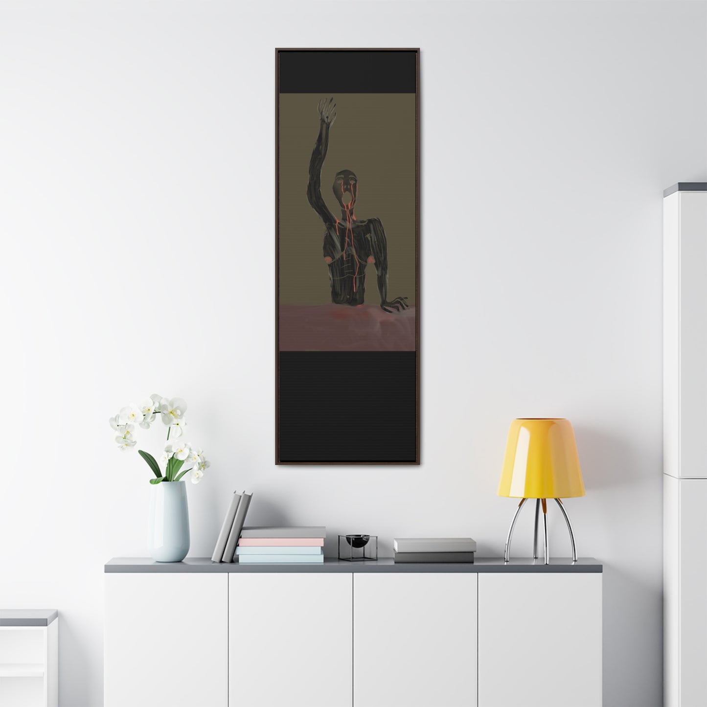 Crier to Heaven, Original Eduard Pavel, Gallery Canvas Wraps, Vertical Frame