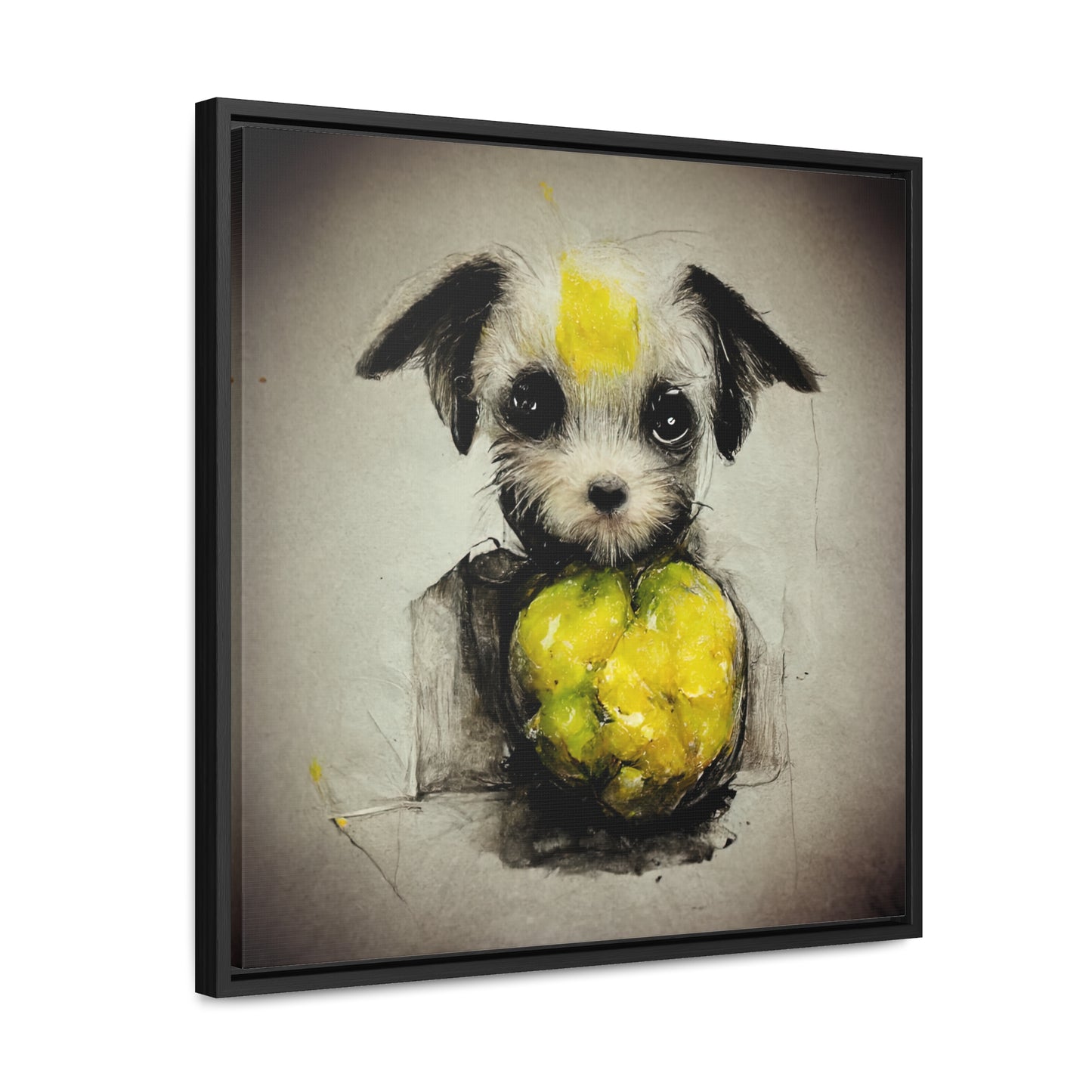 Dogs and Puppies 4, Valentinii, Gallery Canvas Wraps, Square Frame