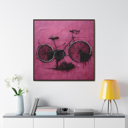 Bicycle 4, Valentinii, Gallery Canvas Wraps, Square Frame