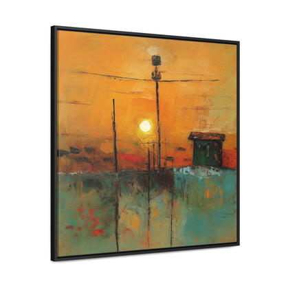 Land of the Sun 49, Valentinii, Gallery Canvas Wraps, Square Frame