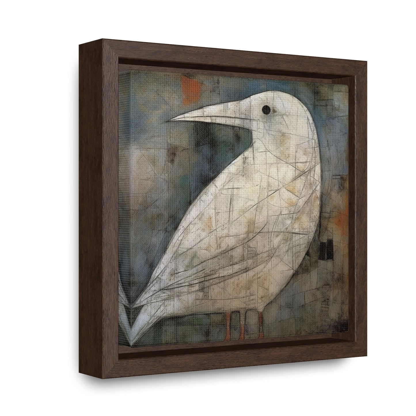 Bird 2, Gallery Canvas Wraps, Square Frame