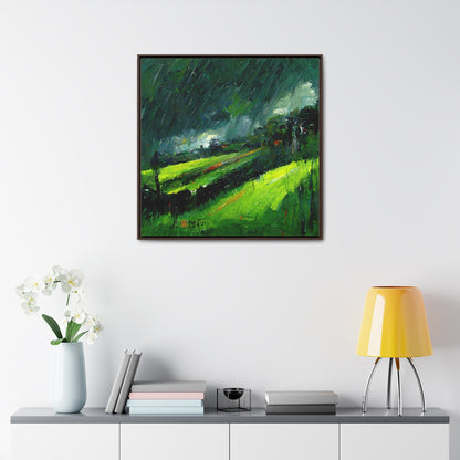 To the Rainy Land 2, Valentinii, Gallery Canvas Wraps, Square Frame