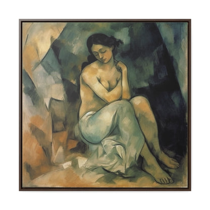 Women, Valentinii, Gallery Canvas Wraps, Square Frame