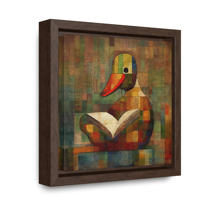 Duck, Gallery Canvas Wraps, Square Frame