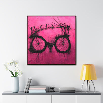 Bicycle, Valentinii, Gallery Canvas Wraps, Square Frame