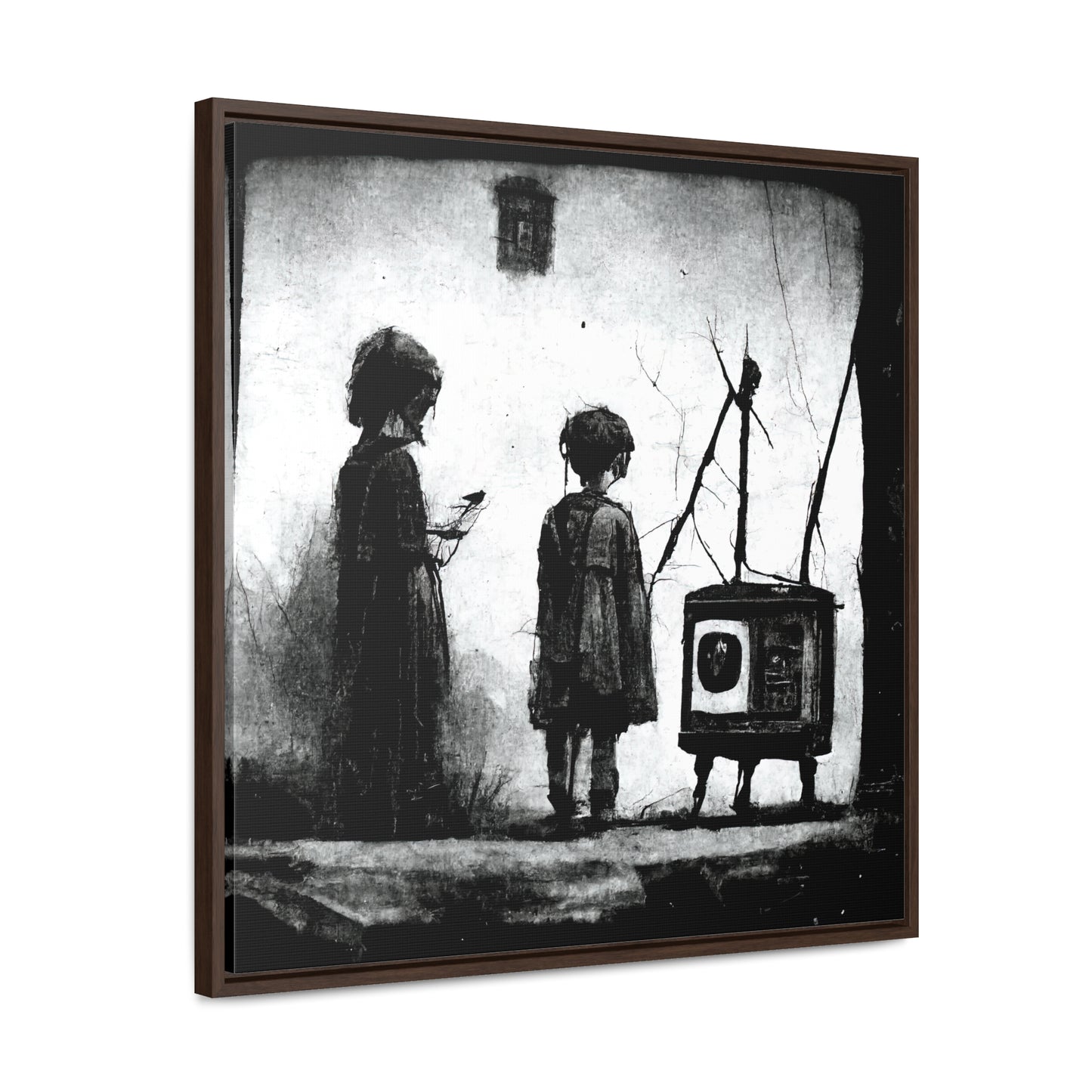 Childhood Wave 4, Valentinii, Gallery Canvas Wraps, Square Frame