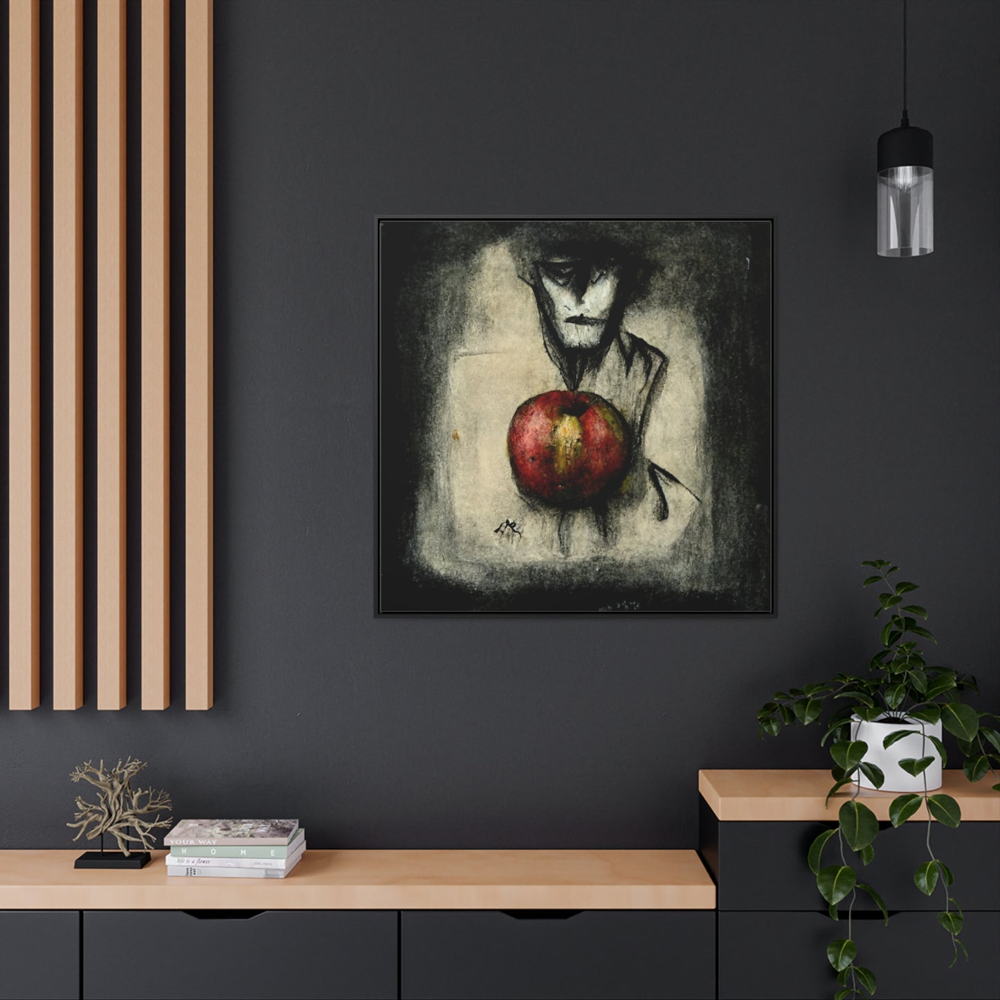 Apple 5, Valentinii, Gallery Canvas Wraps, Square Frame