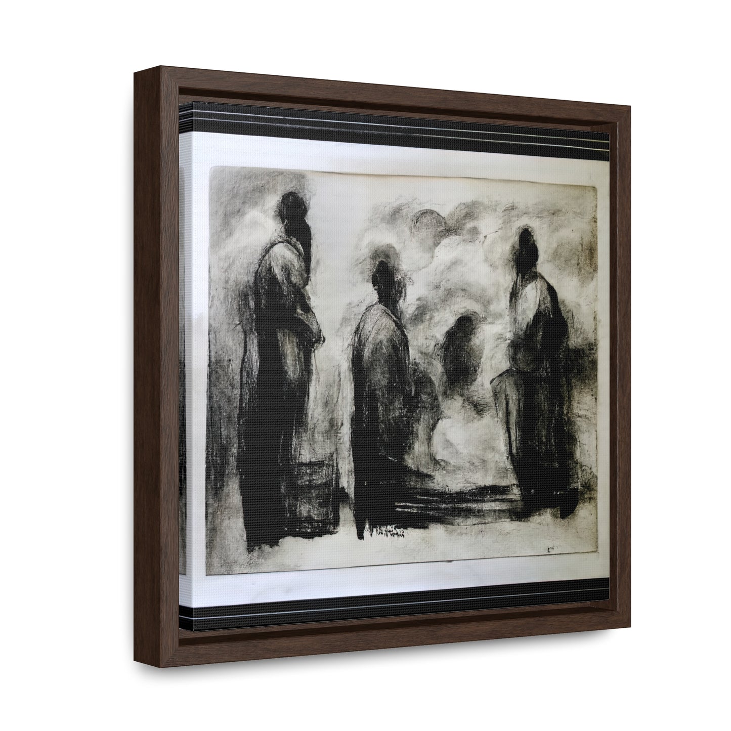 Palaeolithic Prayer 9, Valentinii, Gallery Canvas Wraps, Square Frame