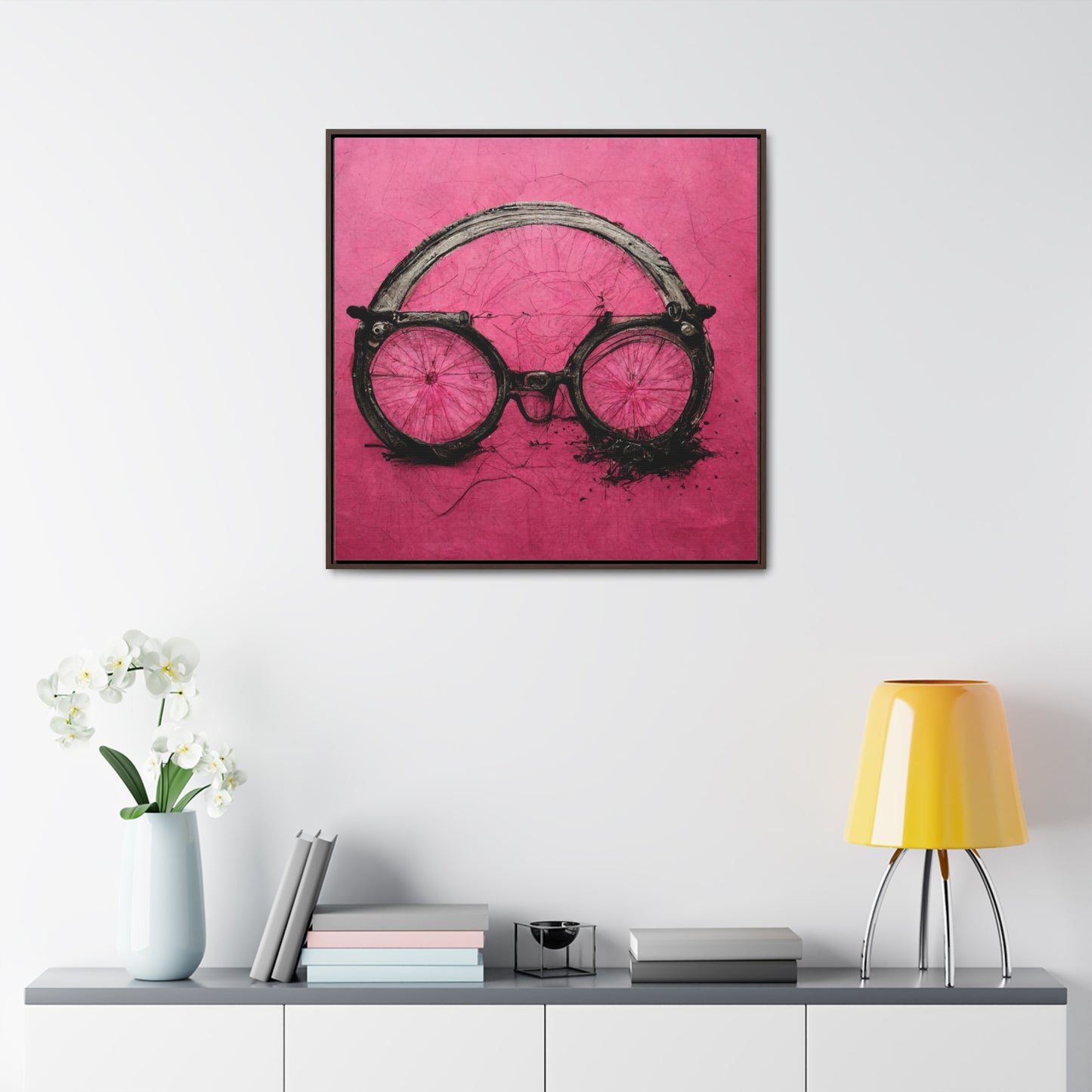 Bicycle 8, Valentinii, Gallery Canvas Wraps, Square Frame