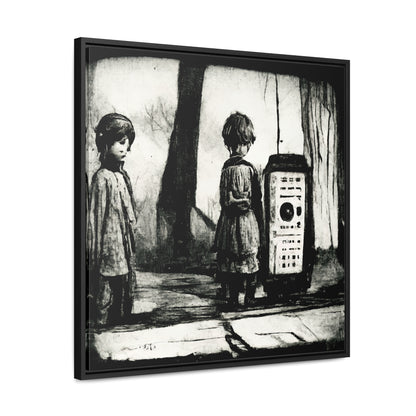 Childhood Wave 3, Valentinii, Gallery Canvas Wraps, Square Frame