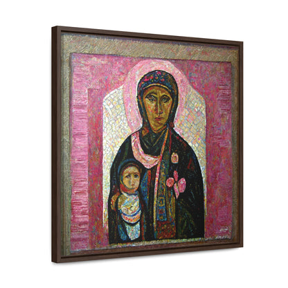 Mary and the Child 27, Valentinii, Gallery Canvas Wraps, Square Frame