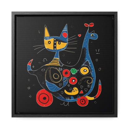 Cat 144, Gallery Canvas Wraps, Square Frame