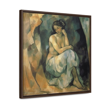 Women 2, Valentinii, Gallery Canvas Wraps, Square Frame