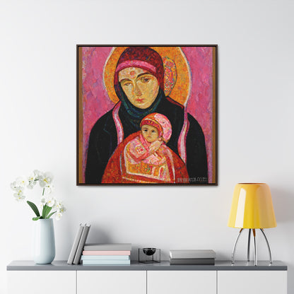 Mary and the Child 30, Valentinii, Gallery Canvas Wraps, Square Frame