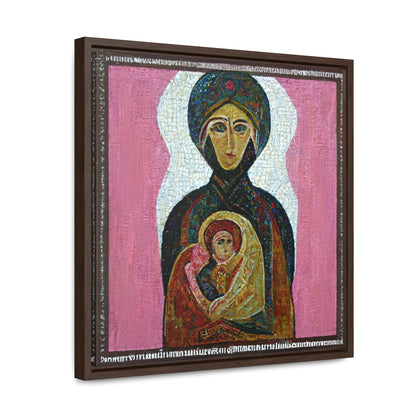 Mary and the Child 21, Valentinii, Gallery Canvas Wraps, Square Frame