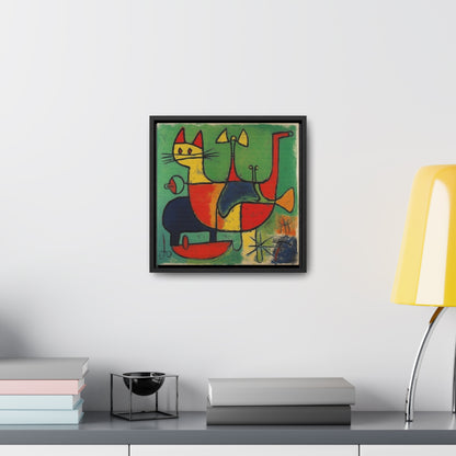 Cat 135, Gallery Canvas Wraps, Square Frame