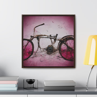 Bicycle 9, Valentinii, Gallery Canvas Wraps, Square Frame