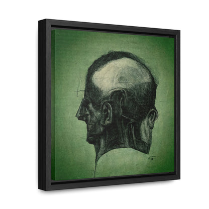 Heads 16, Valentinii, Gallery Canvas Wraps, Square Frame