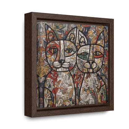 Cat, Gallery Canvas Wraps, Square Frame