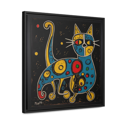 Cat 126, Gallery Canvas Wraps, Square Frame