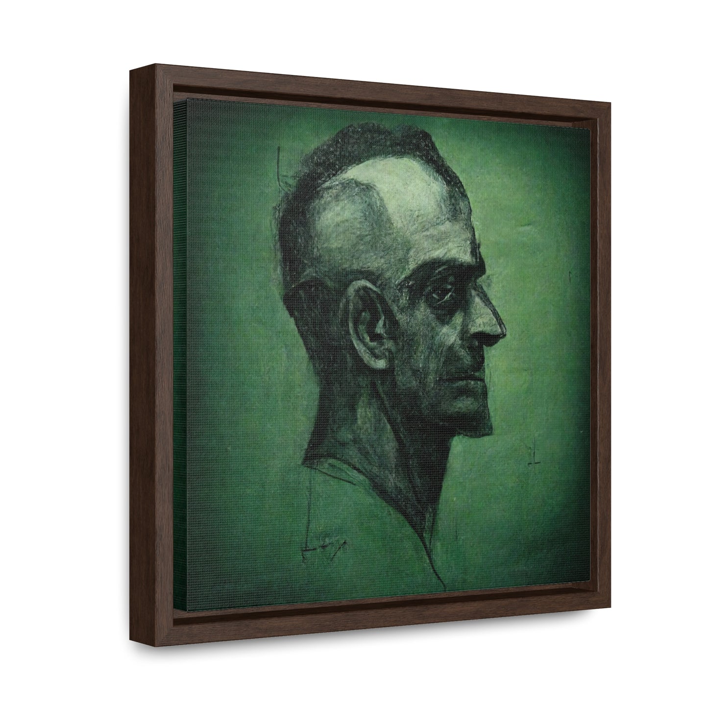 Heads 15, Valentinii, Gallery Canvas Wraps, Square Frame