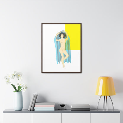 Dance in Nothingness, Original Eduard Pavel, Gallery Canvas Wraps, Vertical Frame