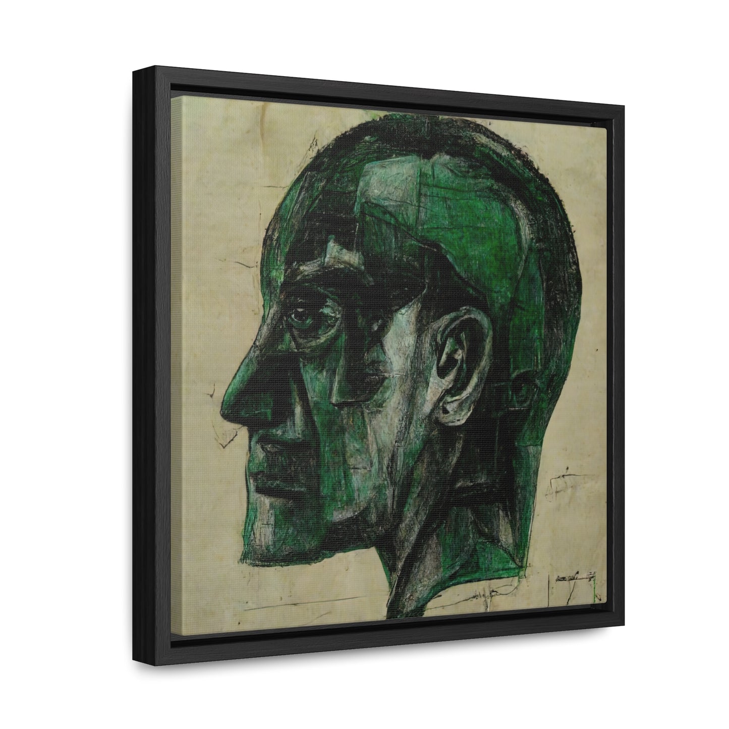 Heads 5, Valentinii, Gallery Canvas Wraps, Square Frame